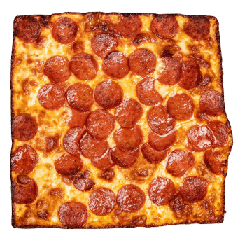Detroit Pepperoni Square Pizza