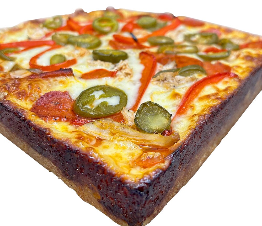 Squares and circles - circle pizza