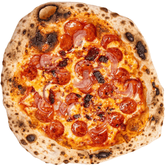 Sweet But Spicy Circle Pizza